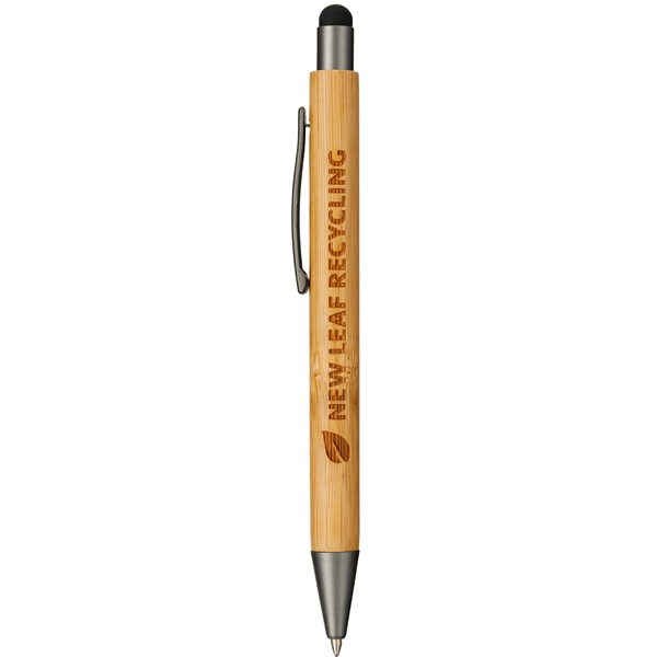 Bamboo Quick-Dry Gel Ballpoint Stylus - Bamboo Quick-Dry Gel Ballpoint Stylus - Image 4 of 4