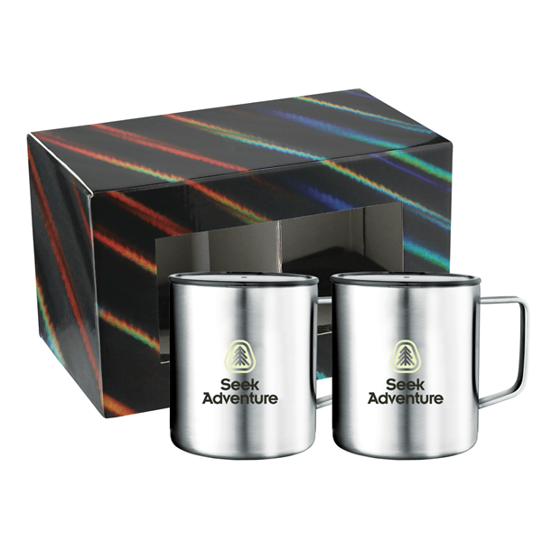 Rover Camp Mug 14oz Powder coated 2 in 1 Gift Set - Rover Camp Mug 14oz Powder coated 2 in 1 Gift Set - Image 7 of 9