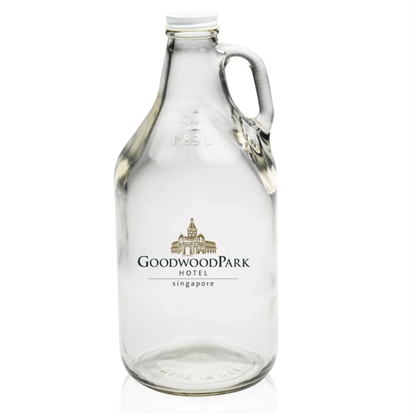 64 oz. Growlers Durable Clear glass - 64 oz. Growlers Durable Clear glass - Image 0 of 1