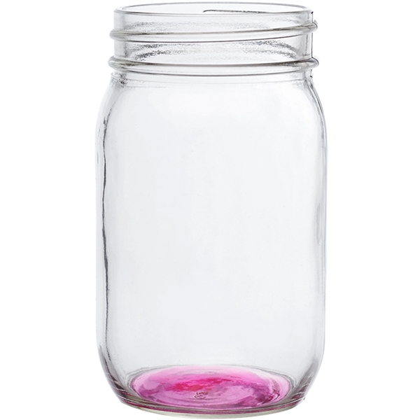 16 oz. Mason Drinking Glass Jars Without Handles - 16 oz. Mason Drinking Glass Jars Without Handles - Image 3 of 7