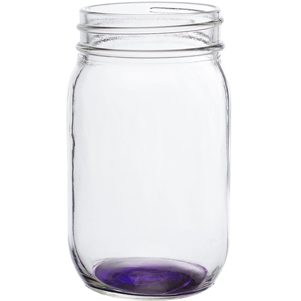 16 oz. Mason Drinking Glass Jars Without Handles - 16 oz. Mason Drinking Glass Jars Without Handles - Image 4 of 7