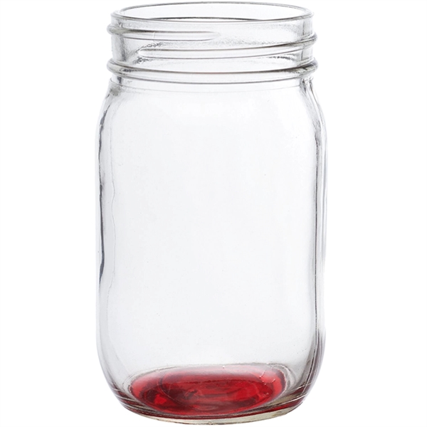 16 oz. Mason Drinking Glass Jars Without Handles - 16 oz. Mason Drinking Glass Jars Without Handles - Image 5 of 7