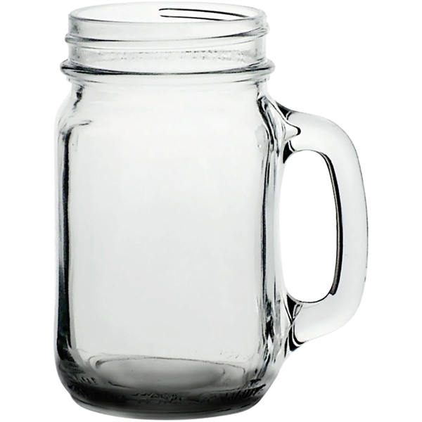 16 oz. Mason Drinking Jars with Handles - 16 oz. Mason Drinking Jars with Handles - Image 2 of 7