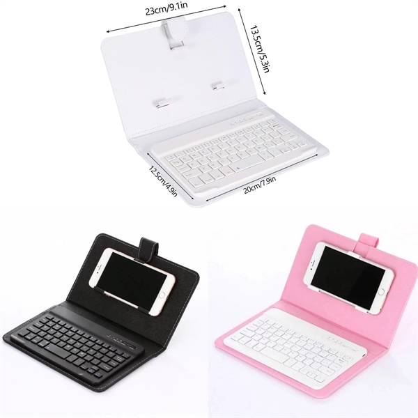 Wireless Phone Bluetooth Keyboard And Case - Wireless Phone Bluetooth Keyboard And Case - Image 2 of 5