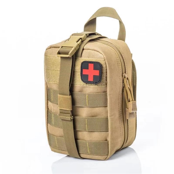 Tactical First Aid Pouch Molle Medical Bag Survival Kit - Tactical First Aid Pouch Molle Medical Bag Survival Kit - Image 8 of 10