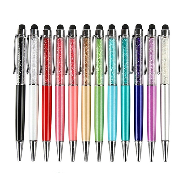 Crystal Ballpoint Touch Screen Pen - Crystal Ballpoint Touch Screen Pen - Image 4 of 6