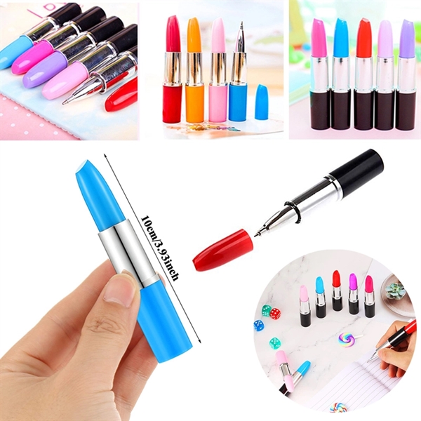 Lipstick Shaped Plastic Ballpoint Pen - Lipstick Shaped Plastic Ballpoint Pen - Image 1 of 1