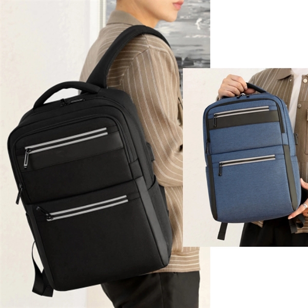 Simple Casual Backpack - Simple Casual Backpack - Image 1 of 4