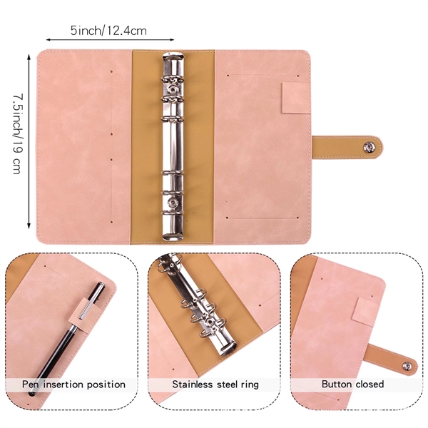 Leather Notebook Binder - Leather Notebook Binder - Image 8 of 8