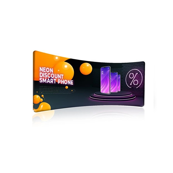 20' Curved Backdrop - 20' Curved Backdrop - Image 1 of 1