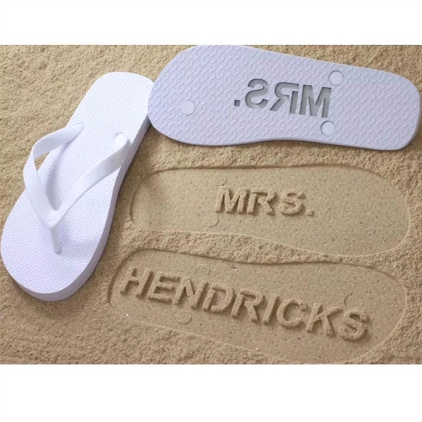 EVA Outdoor Flip Flop with Carves Logo in Bottom - EVA Outdoor Flip Flop with Carves Logo in Bottom - Image 0 of 1