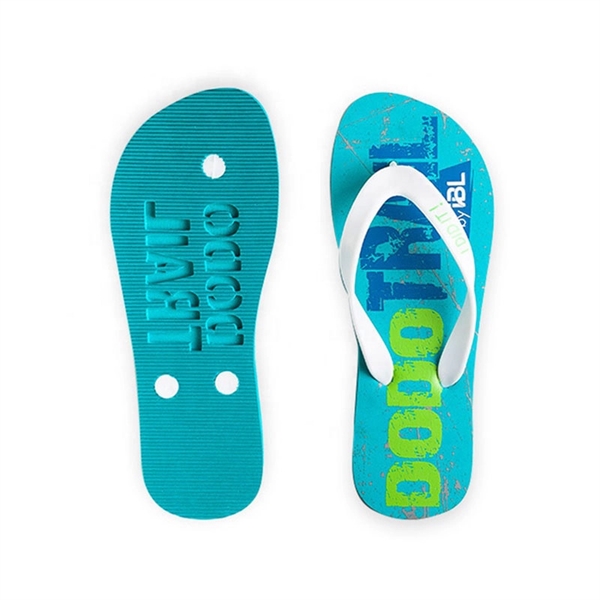 EVA Outdoor Flip Flop with Carves Logo in Bottom - EVA Outdoor Flip Flop with Carves Logo in Bottom - Image 1 of 1