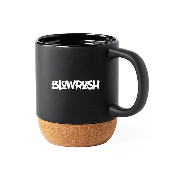 12oz Cork Base Ceramic mug with Printed Logo - 12oz Cork Base Ceramic mug with Printed Logo - Image 0 of 0