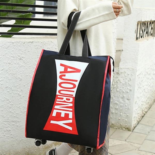 Large Capacity Rolling Tote - Large Capacity Rolling Tote - Image 4 of 6