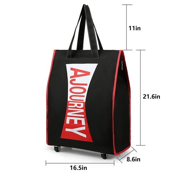 Large Capacity Rolling Tote - Large Capacity Rolling Tote - Image 6 of 6