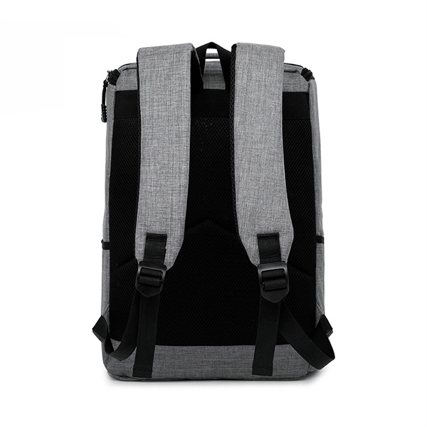 Retro Travel Laptop Backpack - Retro Travel Laptop Backpack - Image 2 of 3