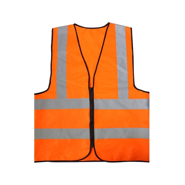 Safety Vest with Reflective Strips - Safety Vest with Reflective Strips - Image 3 of 4