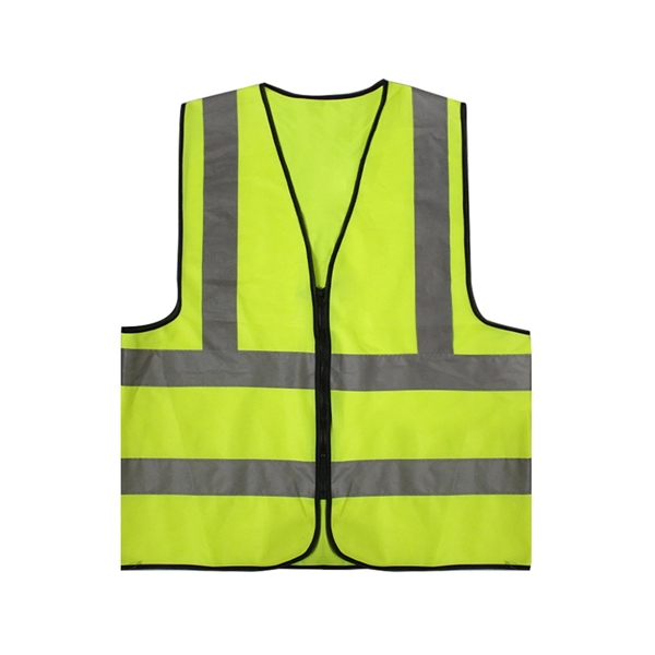 Safety Vest with Reflective Strips - Safety Vest with Reflective Strips - Image 4 of 4