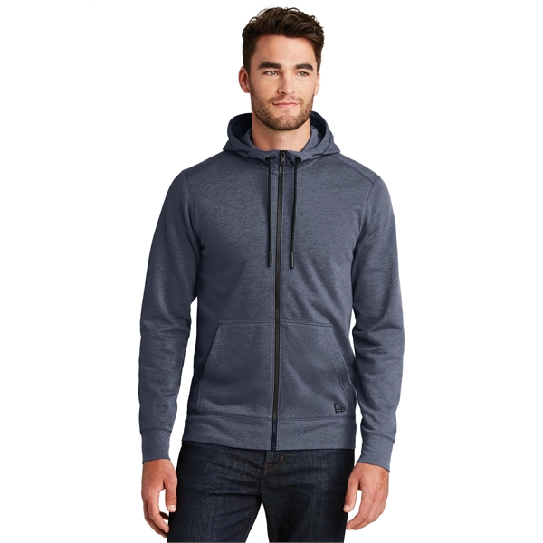 New Era Tri-Blend Fleece Full-Zip Hoodie - New Era Tri-Blend Fleece Full-Zip Hoodie - Image 2 of 35