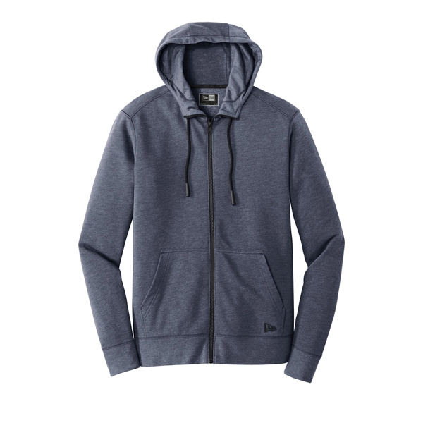 New Era Tri-Blend Fleece Full-Zip Hoodie - New Era Tri-Blend Fleece Full-Zip Hoodie - Image 4 of 35