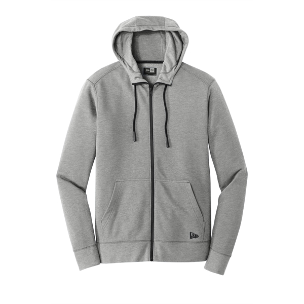 New Era Tri-Blend Fleece Full-Zip Hoodie - New Era Tri-Blend Fleece Full-Zip Hoodie - Image 9 of 35