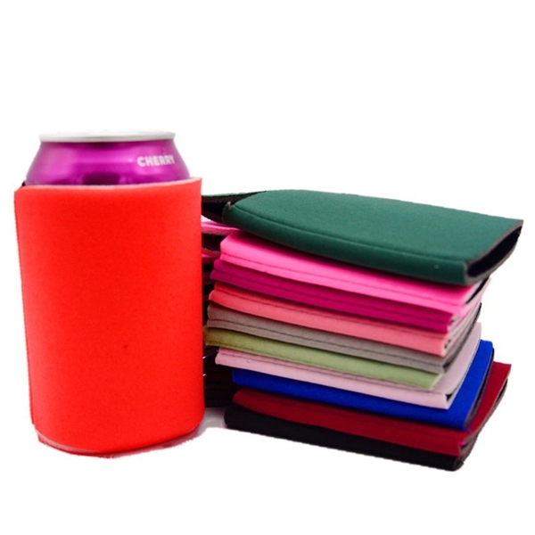 Collapsible Beer Can Cooler Holder Sleeve - Collapsible Beer Can Cooler Holder Sleeve - Image 1 of 6