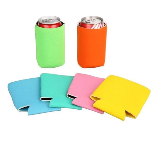 Collapsible Beer Can Cooler Holder Sleeve - Collapsible Beer Can Cooler Holder Sleeve - Image 2 of 6