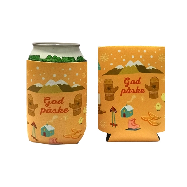 Collapsible Beer Can Cooler Holder Sleeve - Collapsible Beer Can Cooler Holder Sleeve - Image 5 of 6