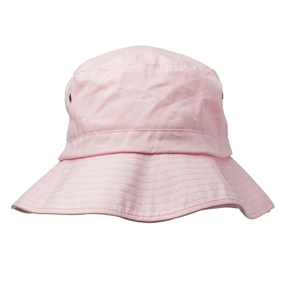 Lightweight Cotton Bucket Hat - Lightweight Cotton Bucket Hat - Image 7 of 11