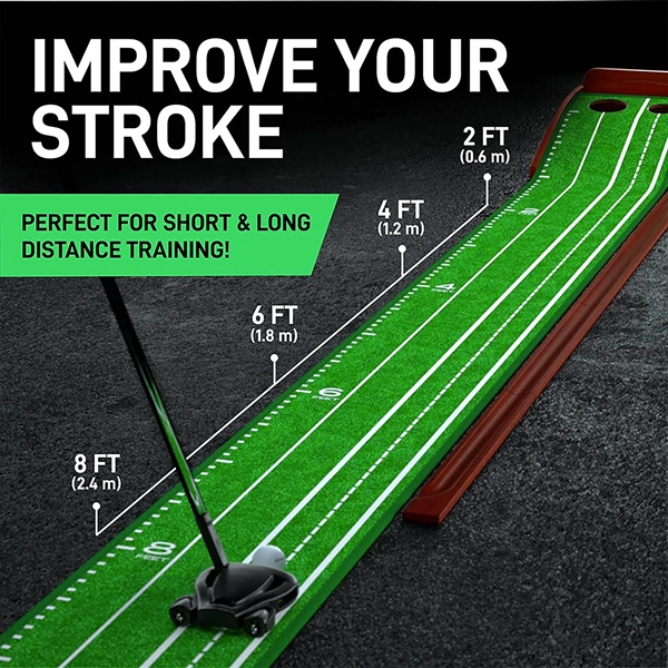 Perfect Practice Putting Mat - Standard Edition 9.6" FT - Perfect Practice Putting Mat - Standard Edition 9.6" FT - Image 9 of 14
