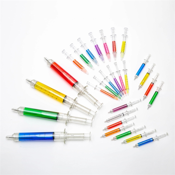 Syringe Highlighter Pens - Syringe Highlighter Pens - Image 6 of 6