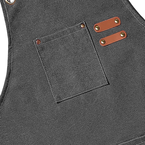 Chef Apron For Men Women With Large Pocket - Chef Apron For Men Women With Large Pocket - Image 2 of 6