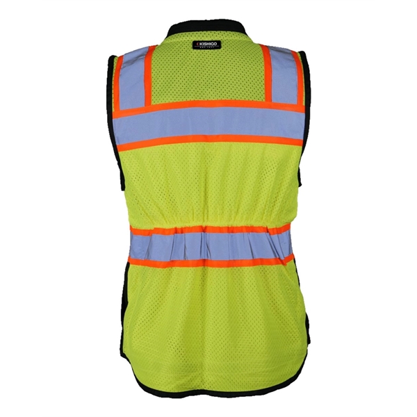 Kishigo Color Contrast High Performance Surveyors Vest - Kishigo Color Contrast High Performance Surveyors Vest - Image 14 of 17