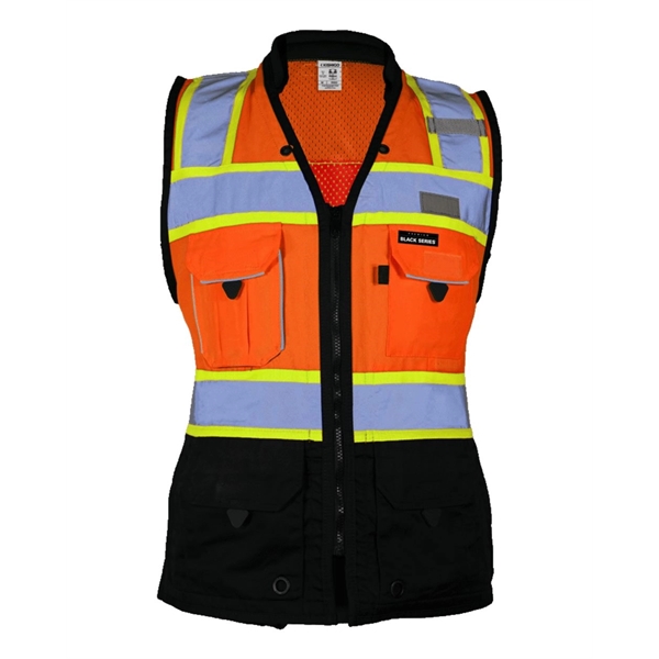 Kishigo Color Contrast High Performance Surveyors Vest - Kishigo Color Contrast High Performance Surveyors Vest - Image 15 of 17