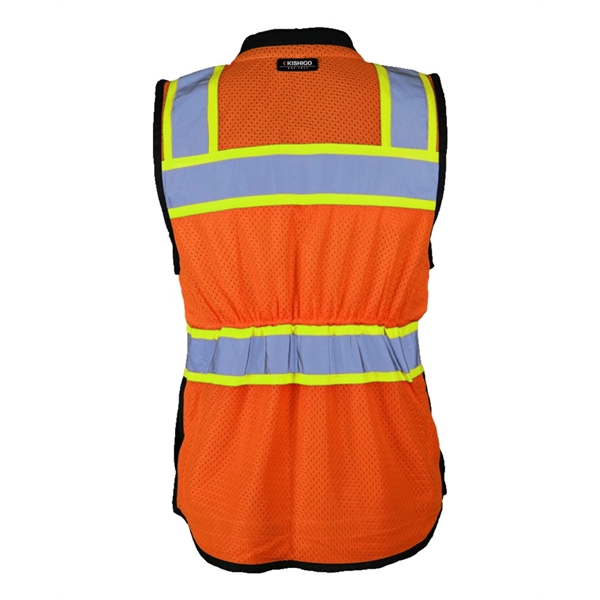 Kishigo Color Contrast High Performance Surveyors Vest - Kishigo Color Contrast High Performance Surveyors Vest - Image 17 of 17