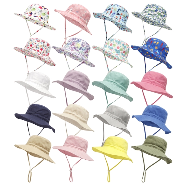 Toddler Sun Cap Bucket Hat - Toddler Sun Cap Bucket Hat - Image 1 of 2