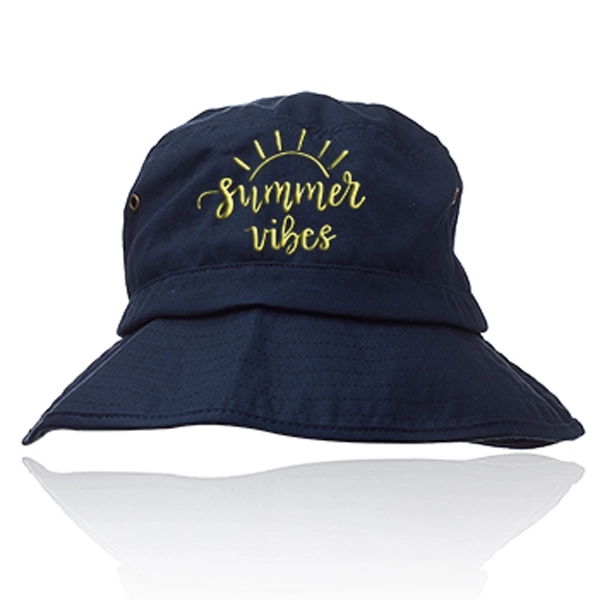Lightweight Cotton Bucket Hat - Lightweight Cotton Bucket Hat - Image 11 of 12
