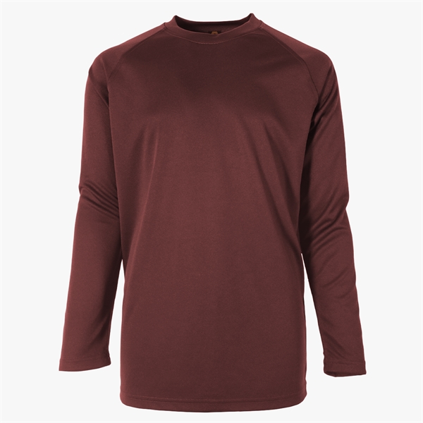 Basic Training Youth L/S Crew Neck Reglan Tee - Basic Training Youth L/S Crew Neck Reglan Tee - Image 12 of 35