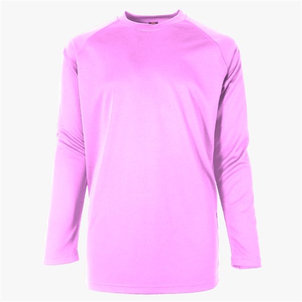 Basic Training Youth L/S Crew Neck Reglan Tee - Basic Training Youth L/S Crew Neck Reglan Tee - Image 16 of 35