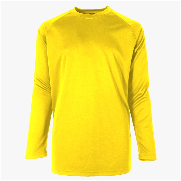 Basic Training Youth L/S Crew Neck Reglan Tee - Basic Training Youth L/S Crew Neck Reglan Tee - Image 10 of 35