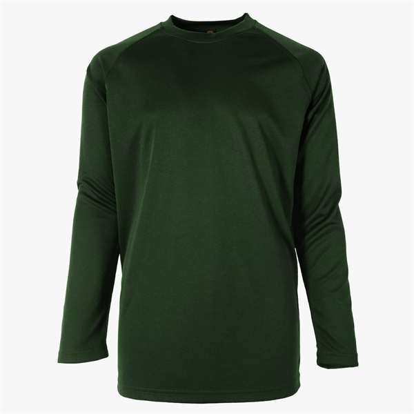 Basic Training Youth L/S Crew Neck Reglan Tee - Basic Training Youth L/S Crew Neck Reglan Tee - Image 28 of 35