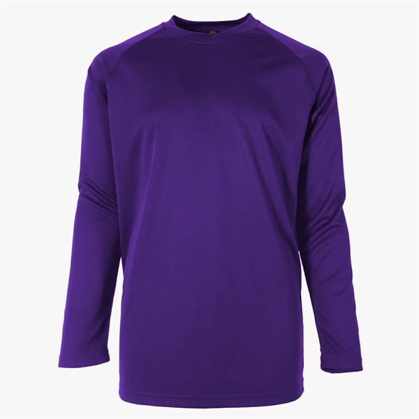 Basic Training Youth L/S Crew Neck Reglan Tee - Basic Training Youth L/S Crew Neck Reglan Tee - Image 18 of 35