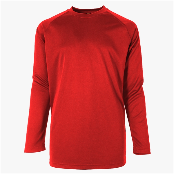 Basic Training Youth L/S Crew Neck Reglan Tee - Basic Training Youth L/S Crew Neck Reglan Tee - Image 14 of 35