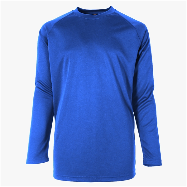 Basic Training Youth L/S Crew Neck Reglan Tee - Basic Training Youth L/S Crew Neck Reglan Tee - Image 30 of 35