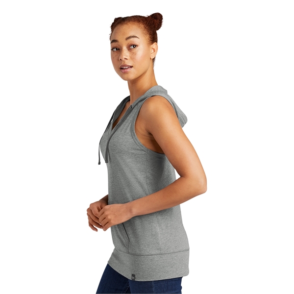 New Era Women's Heritage Blend Hoodie Tank. - New Era Women's Heritage Blend Hoodie Tank. - Image 8 of 13