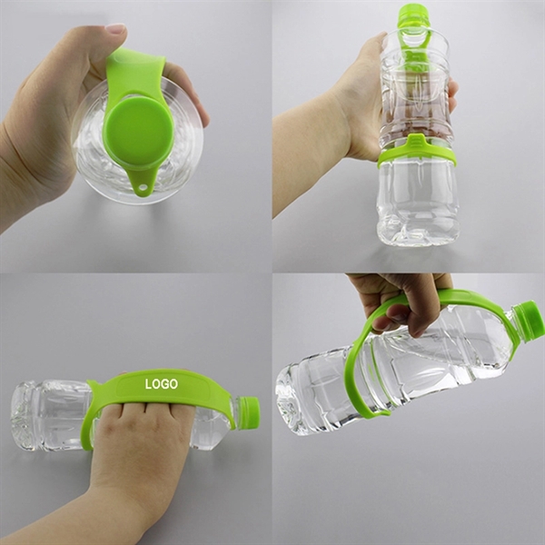 Silicone Carrier Water Bottle Grip Band - Silicone Carrier Water Bottle Grip Band - Image 1 of 2