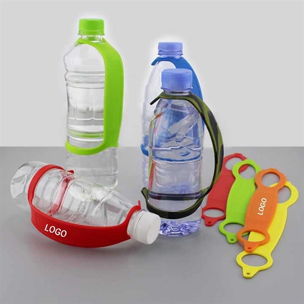 Silicone Carrier Water Bottle Grip Band - Silicone Carrier Water Bottle Grip Band - Image 2 of 2