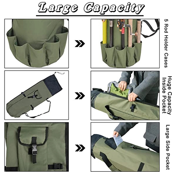 Multi Fishing Rod Storage Bag - Multi Fishing Rod Storage Bag - Image 2 of 3