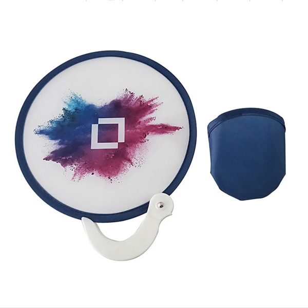 7.8" Pop Up Round Foldable Frisbee Fan - 7.8" Pop Up Round Foldable Frisbee Fan - Image 3 of 3