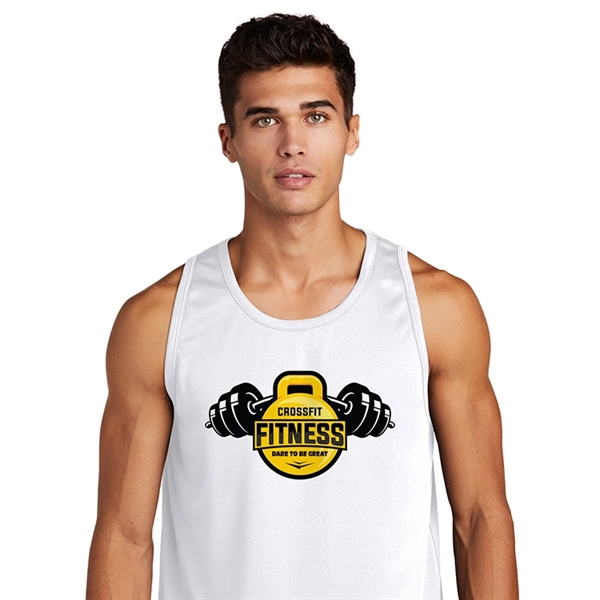 Spot Sub on Men's Athletic Tank Top - Spot Sub on Men's Athletic Tank Top - Image 0 of 11